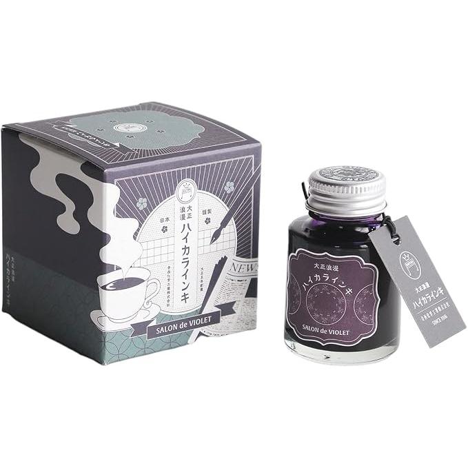 Teranishi Guitar Taisho Roman Haikara Fountain Pen Ink – 40 ml, 12 Colors