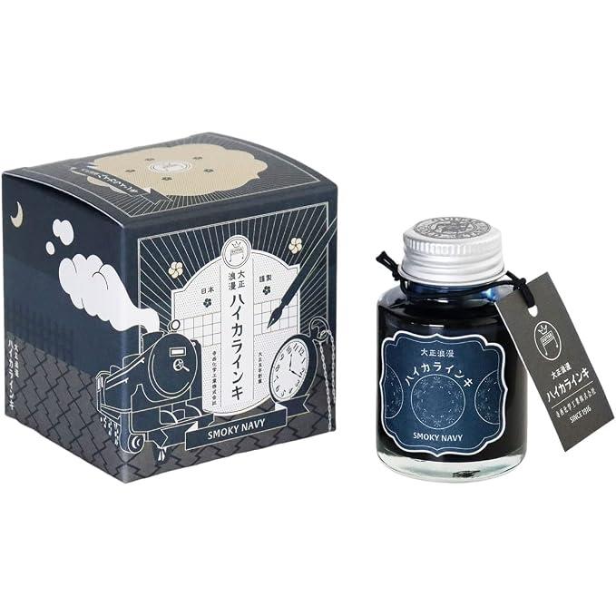 Teranishi Guitar Taisho Roman Haikara Fountain Pen Ink – 40 ml, 12 Colors