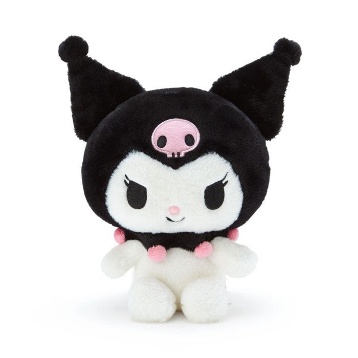 Sanrio Kuromi Plush Toy (Standard) S – Soft & Fluffy 24cm 853984