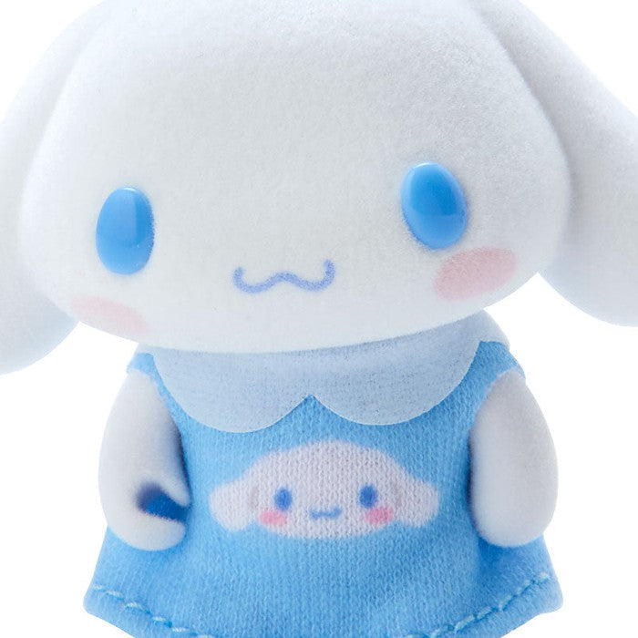 Sanrio Mini Flocky Doll (Close Friends) Cinnamoroll 5.1 × 5.4 × 3.1 cm Character 604283