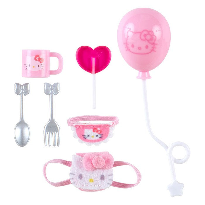 Sanrio Pitatto Friends (Mini) Accessory Set Dress-Up Items Hello Kitty Kitty-chan 16×8×2.5cm Character 604542