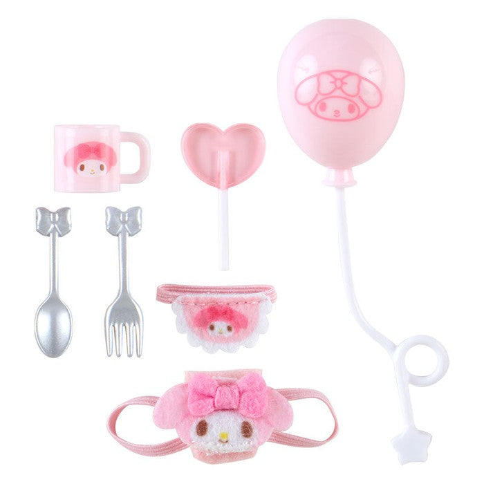 Sanrio Pitatto Friends (Mini) Accessory Set Dress-Up Items My Melody My Melody-chan My Melody 16×8×2.5cm Character 604551