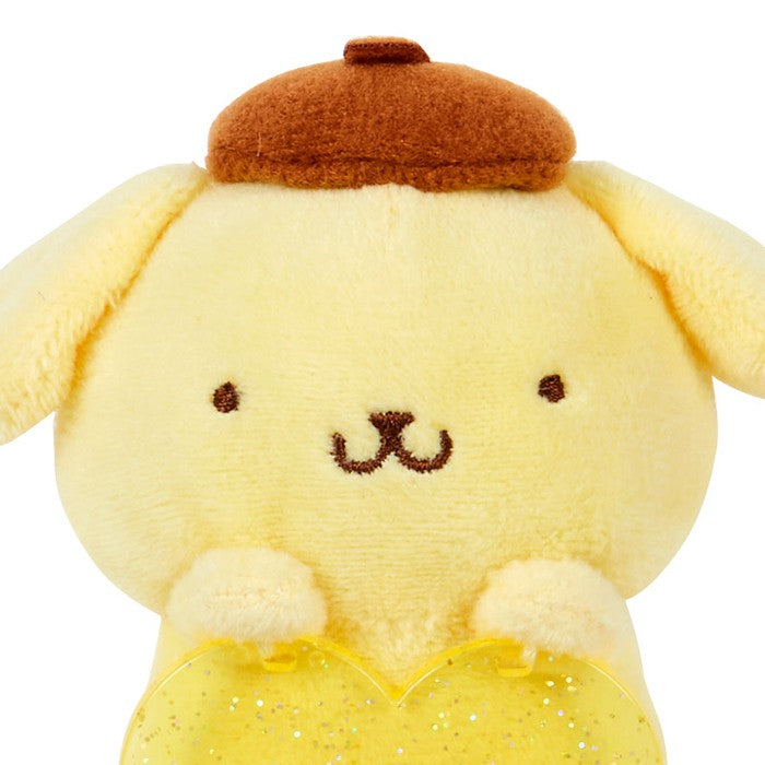 Sanrio Custom Mascot Brooch (Mai Pachi Run) Pompompurin Approx. Width 9×Depth 3.5×Height 9.5cm 684619