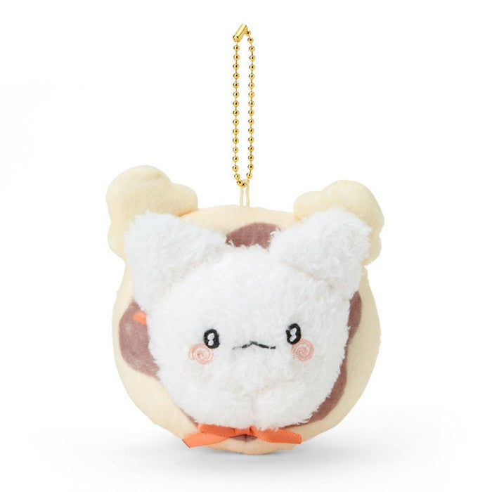 Sanrio Mascot Holder Donut (Always Together!) Hanamaru Ghost Approx. Width 10.5 × Depth 10 × Height 10.5 cm