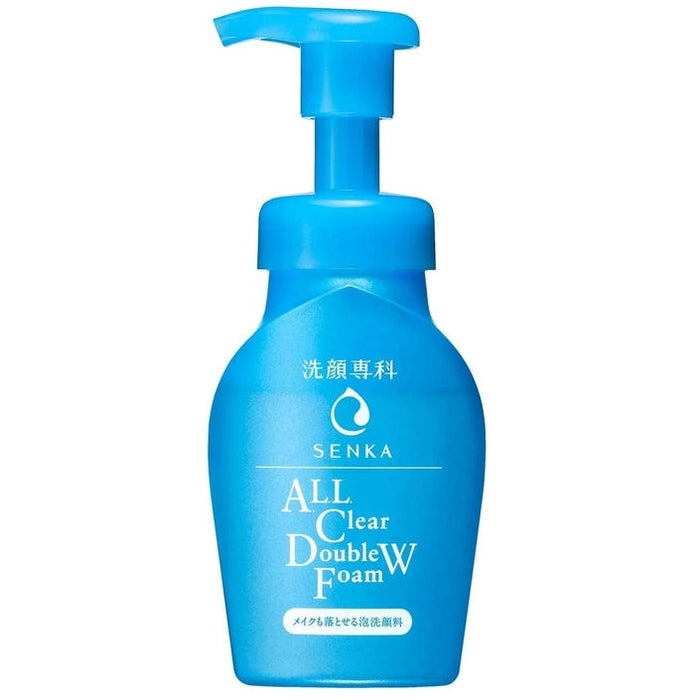 ALL CLEAR DOUBLE W FOAM Facial cleansing and make-up removal foam 150ml [With alcohol]