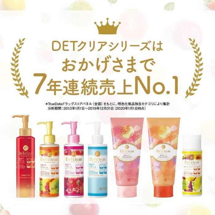 Detclear Enzymatic peeling gel with AHA and BHA acids 180ml [Alcohol-free]