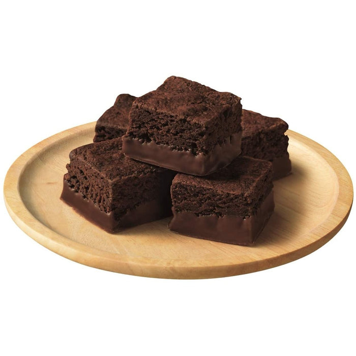 Bourbon Mini Rich Chocolate Brownie 106g - Cookies covered with chocolate
