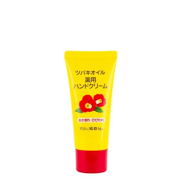 *DERMO COSMETIC* Hand cream with camellia oil 35g [Alcohol-free]