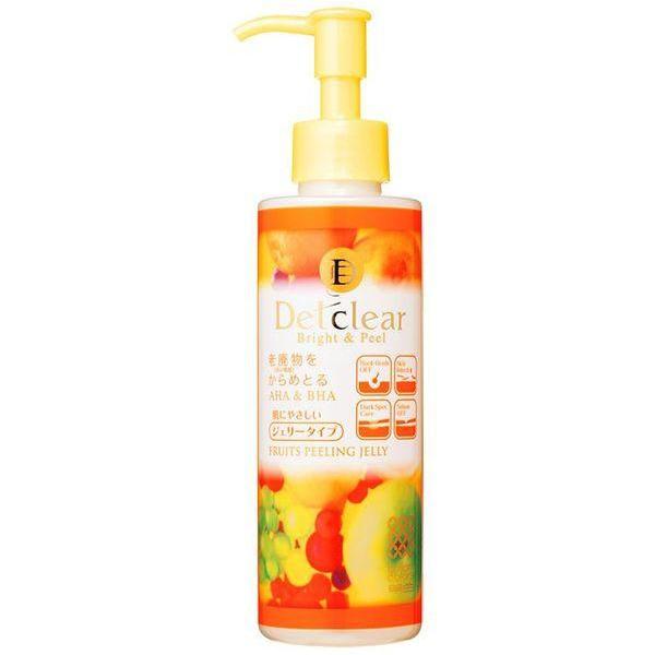 Detclear Enzymatic peeling gel with AHA and BHA acids 180ml [Alcohol-free]