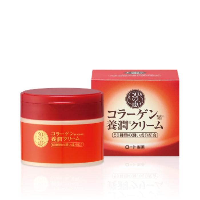 50 No Megumi - Collagen Cream 90G [With Alcohol]