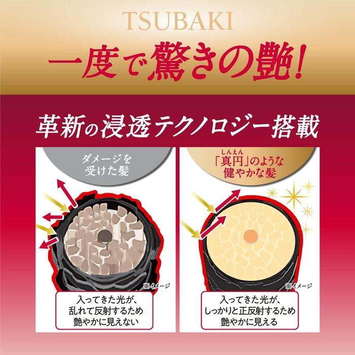TSUBAKI PREMIUM MOIST - Moisturizing hair conditioner with tsubaki oil 450ml [Alcohol-free]