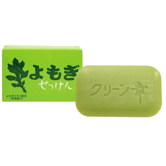 Natural organic soap from Yomogi for acne, sensitive and allergic skin 98g [Alcohol-free]