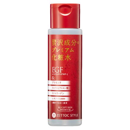 Re-cept Skin Premium Lotion with EGF Peptides, Retinol, Placenta and Collagen 170ml [Alcohol-free]