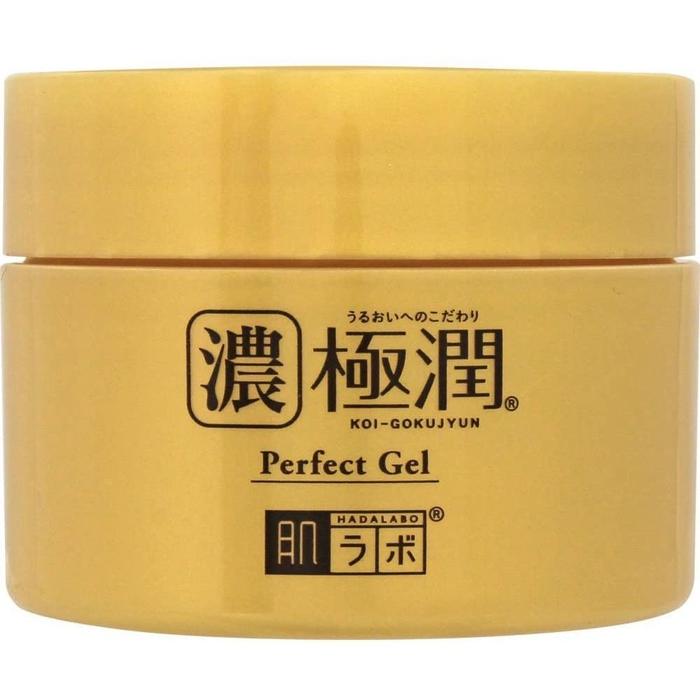 Hada Labo Koi Gokujyun - Strongly moisturizing cream with 4 types of hyaluronic acid 100g [Alcohol-free]