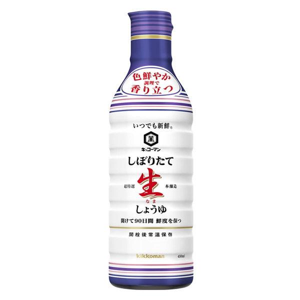 Shibori Tate Nama Shouyu Soy Sauce KIKKOMAN 450ml
