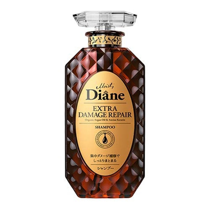 Diane Extra Damage Repair Regenerating shampoo with argan oil and rice proteins for very damaged hair 450ml [Alcohol-free]